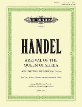 portada Arrival of the Queen of Sheba (Arranged for Flute and Piano): From the Oratorio Solomon