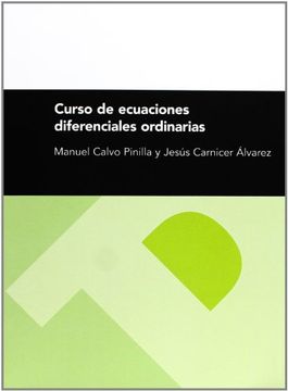 portada Curso de ecuaciones diferenciales ordinarias (2ª ed.) (Textos Docentes) (in Spanish)
