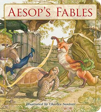 portada Aesop'S Fables Oversized Padded Board Book: The Classic Edition (in English)