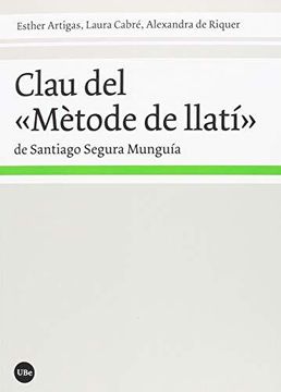 portada Clau del Mètode de Llatí (Biblioteca Universitària) (in Spanish)