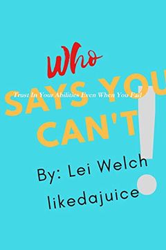 portada Who Says you Can't (in English)