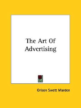 portada the art of advertising (in English)