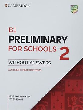 portada B1 Preliminary for Schools 2 Student's Book Without Answers (in English)