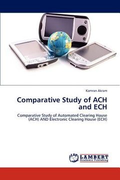 portada comparative study of ach and ech (en Inglés)