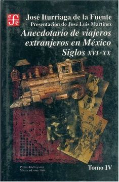 portada Anecdotario de Viajeros Extr iv (in Spanish)