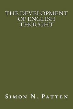 portada The Development of English Thought (en Inglés)