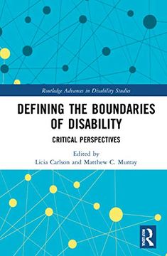 portada Defining the Boundaries of Disability (Routledge Advances in Disability Studies) (en Inglés)