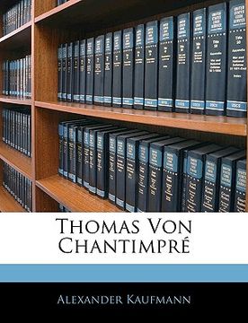 portada Thomas Von Chantimpre (en Alemán)