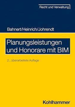 portada Planungsleistungen Und Honorare Mit Bim (en Alemán)