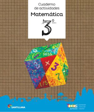 portada Cuaderno de Actividades Matemática 3 Todos Juntos