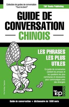 portada Guide de conversation Français-Chinois et dictionnaire concis de 1500 mots (in French)