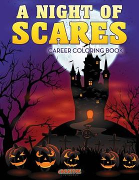 portada A Night of Scares Coloring Book (in English)