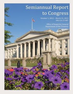 portada Semiannual Report to Congress October 1, 2012- March 31, 2013 (en Inglés)