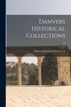 portada Danvers Historical Collections; 14 (en Inglés)