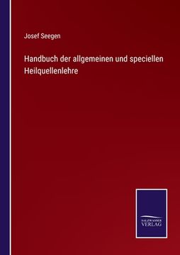 portada Handbuch der allgemeinen und speciellen Heilquellenlehre (en Alemán)