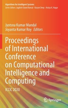 portada Proceedings of International Conference on Computational Intelligence and Computing: ICCIC 2020 (en Inglés)