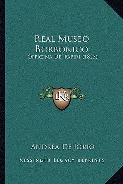 portada real museo borbonico: officina de' papiri (1825) (en Inglés)