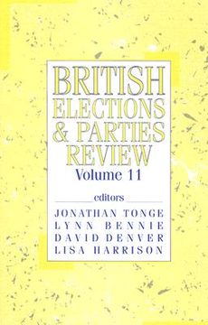 portada british elections and parties review (en Inglés)