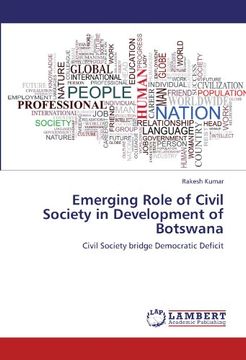 portada emerging role of civil society in development of botswana (in English)