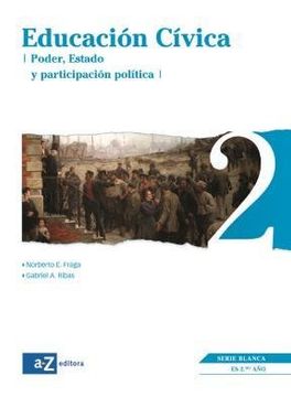portada Educacion Civica 2 a z Serie Blanca Poder Estado y Part  Icipacion Politica