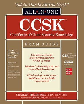 portada Ccsk Certificate of Cloud Security Knowledge All-In-One Exam Guide (in English)