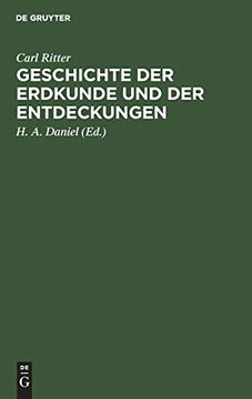 portada Geschichte der Erdkunde und der Entdeckungen (en Alemán)