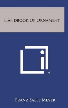 portada Handbook Of Ornament
