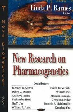 portada new research on pharmacogenetics (en Inglés)