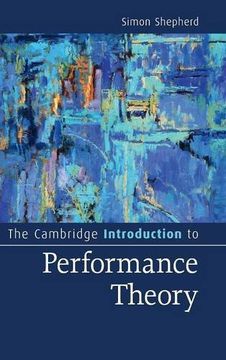 portada The Cambridge Introduction to Performance Theory (Cambridge Introductions to Literature) (en Inglés)