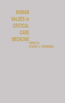 portada Human Values in Critical Care Medicine (in English)