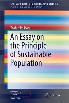 portada An Essay on the Principle of Sustainable Population (en Inglés)