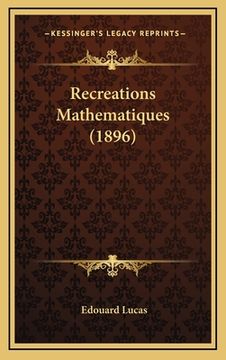 portada Recreations Mathematiques (1896) (in French)