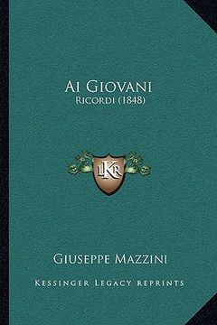 portada Ai Giovani: Ricordi (1848) (en Italiano)