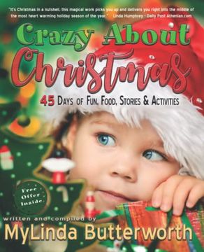 portada Crazy About Christmas: 45 Days of Fun, Food, Stories, and Activities (en Inglés)