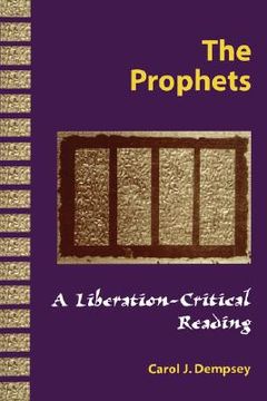 portada the prophets a liberation-critical reading (in English)