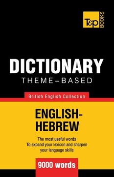 portada Theme-based dictionary British English-Hebrew - 9000 words (en Inglés)