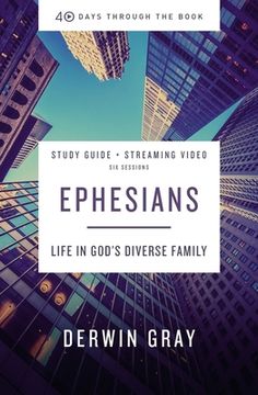 portada Ephesians Study Guide Plus Streaming Video: Life in God’S Diverse Family (40 Days Through the Book) (en Inglés)