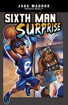 portada Sixth man Surprise (Jake Maddox Graphic Novels) 