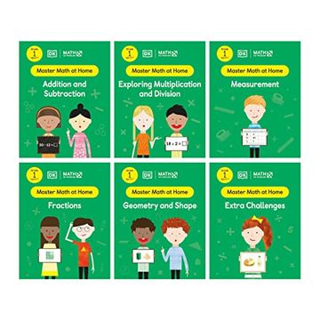 portada Math - no Problem! Collection of 6 Workbooks, Grade 1 Ages 6-7 (Master Math at Home) 