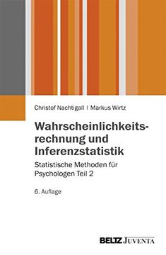 portada Wahrscheinlichkeitsrechnung und Inferenzstatistik: Statistische Methoden für Psychologen Teil 2 (Juventa Paperback) (in German)