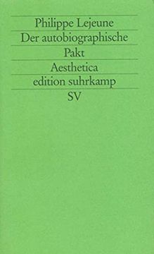 portada Der Autobiographische Pakt: 1896 (en Alemán)