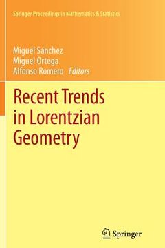 portada Recent Trends in Lorentzian Geometry (en Inglés)