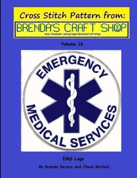 portada EMS Logo - Cross Stitch Pattern from Brenda's Craft Shop: Cross Stitch Pattern from Brenda's Craft Shop (en Inglés)