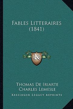 portada Fables Litteraires (1841) (en Francés)