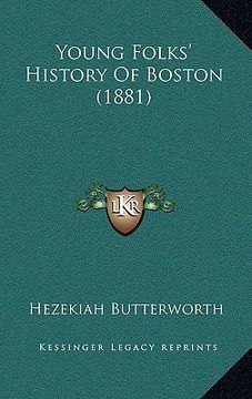 portada young folks' history of boston (1881) (en Inglés)