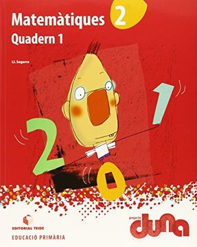 portada Projecte Duna, Matemàtiques, 2 Educació Primària (Paperback) (en Catalá)