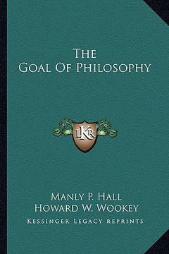portada the goal of philosophy