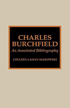 portada charles burchfield: an annotated bibliography (en Inglés)