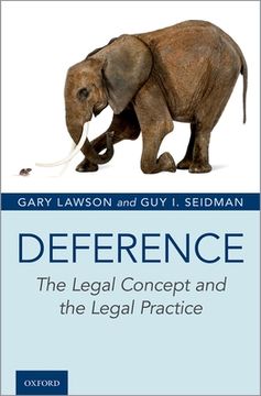 portada Deference: The Legal Concept and the Legal Practice (in English)