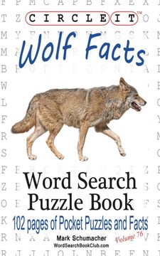 portada Circle it, Wolf Facts, Word Search, Puzzle Book